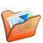 Folder orange mypictures